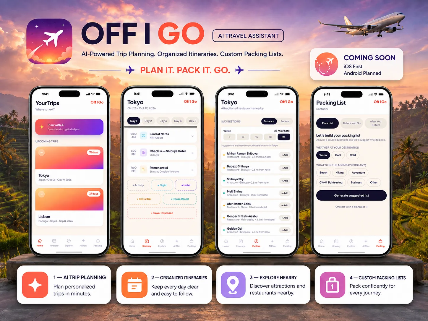 Off I Go — Marketing