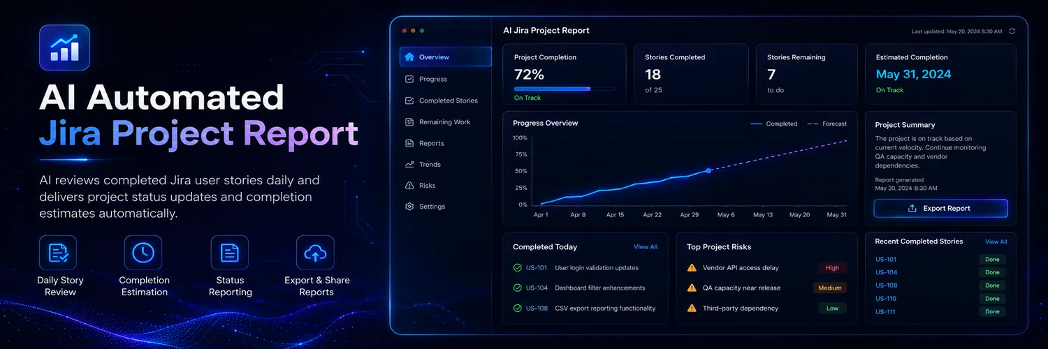 AI Automated Jira Project Report