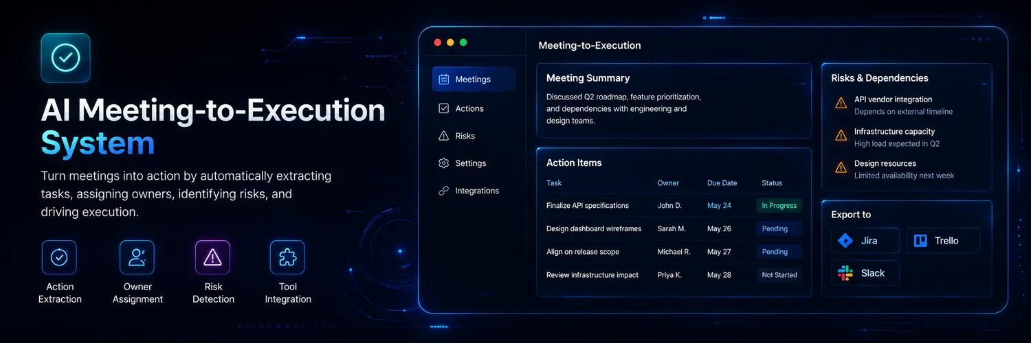 AI Meeting-to-Execution System